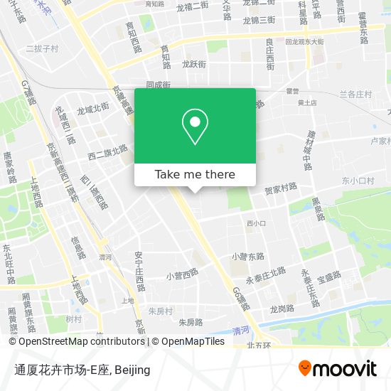 通厦花卉市场-E座 map