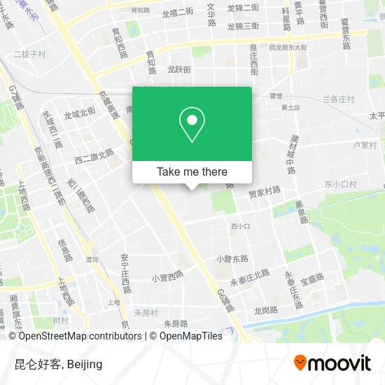 昆仑好客 map