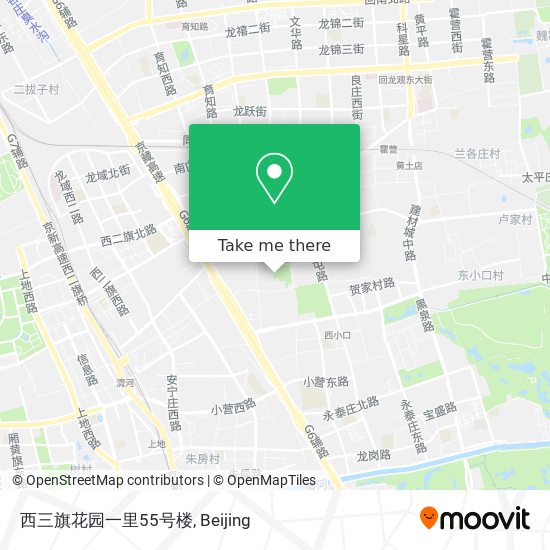 西三旗花园一里55号楼 map