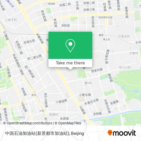 中国石油加油站(新景都市加油站) map