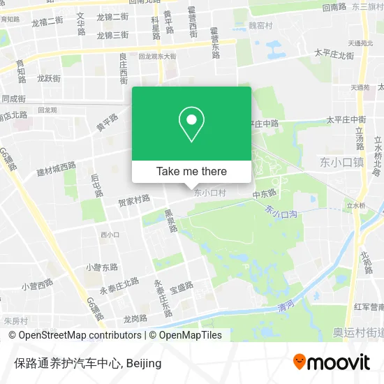 保路通养护汽车中心 map