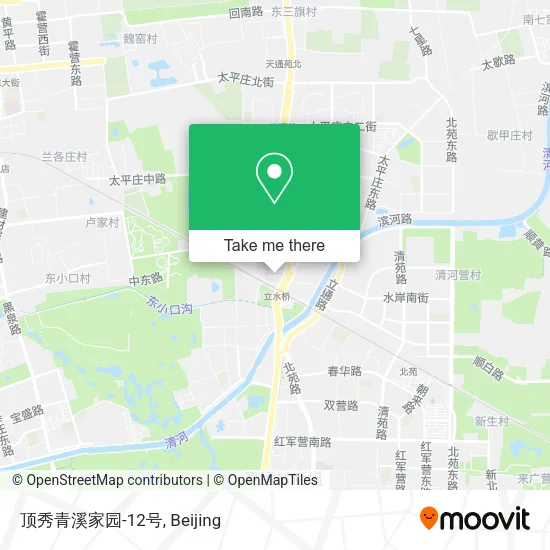 顶秀青溪家园-12号 map