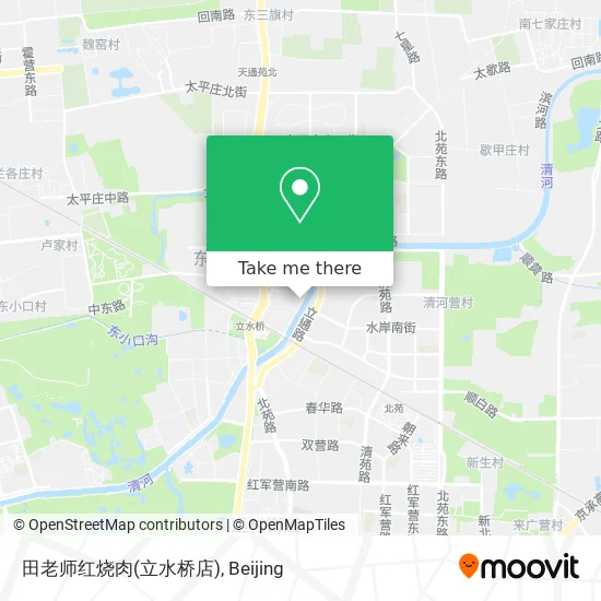 田老师红烧肉(立水桥店) map