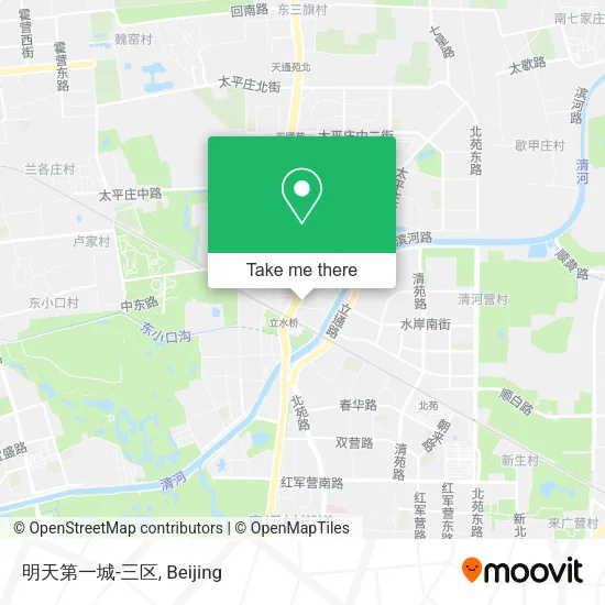 明天第一城-三区 map
