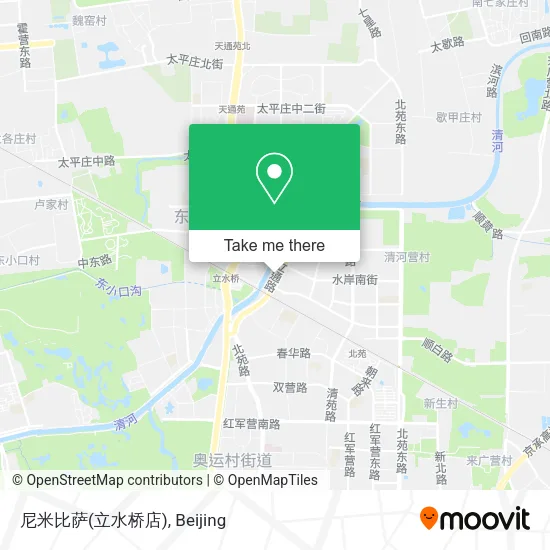 尼米比萨(立水桥店) map