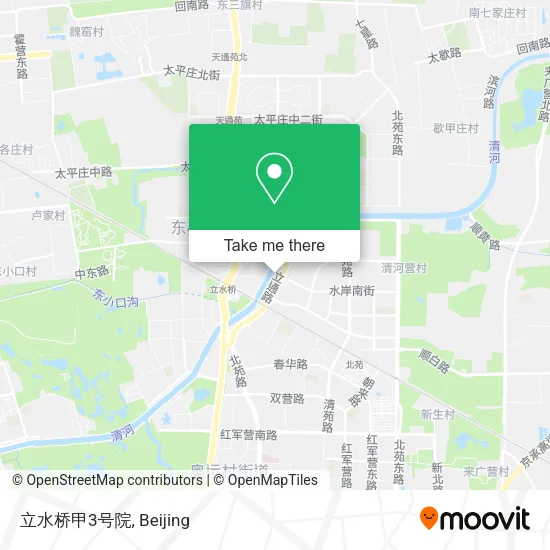 立水桥甲3号院 map