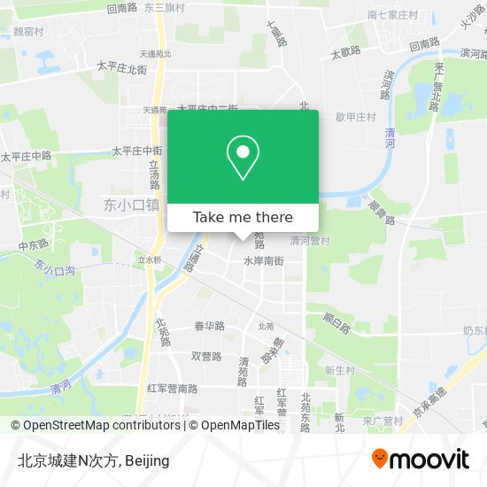 北京城建N次方 map