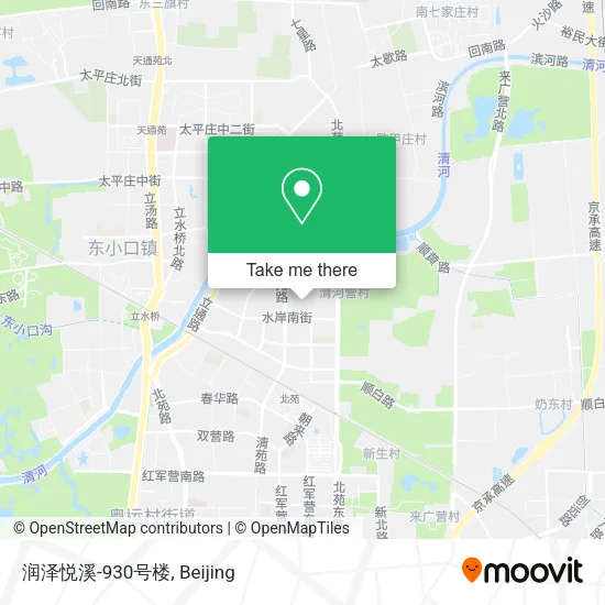 润泽悦溪-930号楼 map