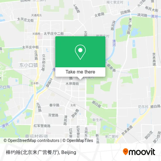 棒约翰(北京来广营餐厅) map