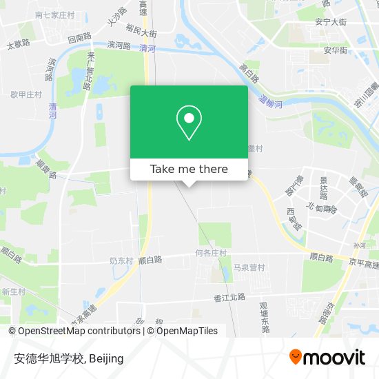 安德华旭学校 map