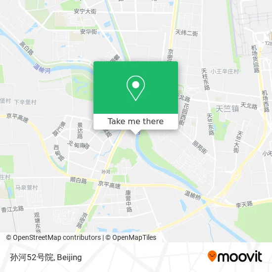 孙河52号院 map