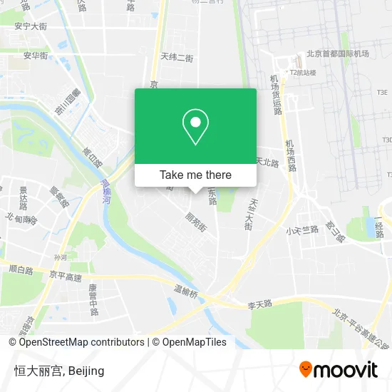 恒大丽宫 map