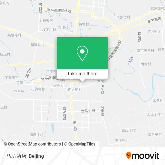 马坊药店 map
