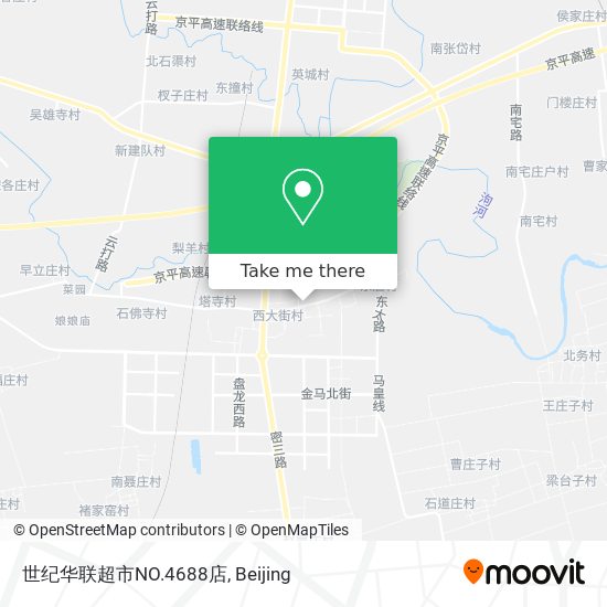 世纪华联超市NO.4688店 map