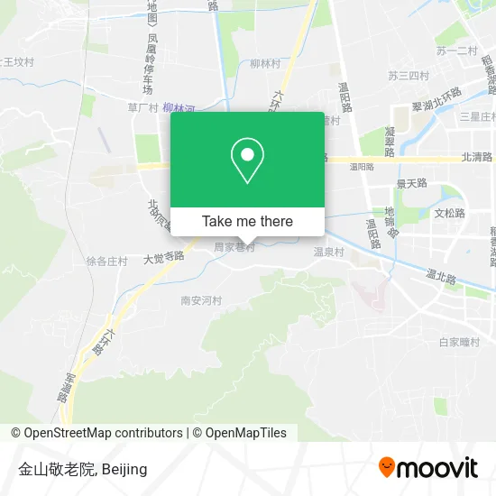 金山敬老院 map
