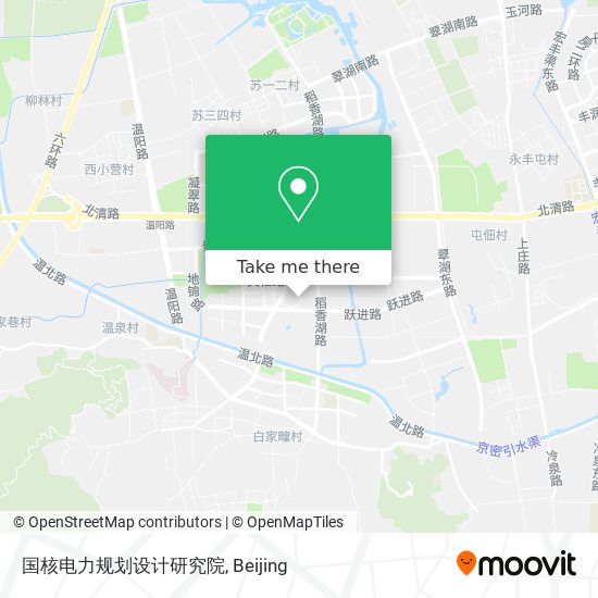 国核电力规划设计研究院 map
