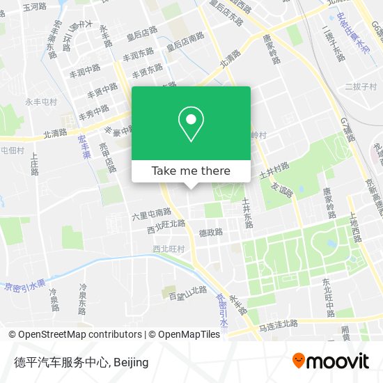 德平汽车服务中心 map