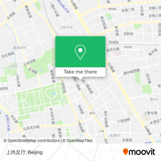 上尚足疗 map