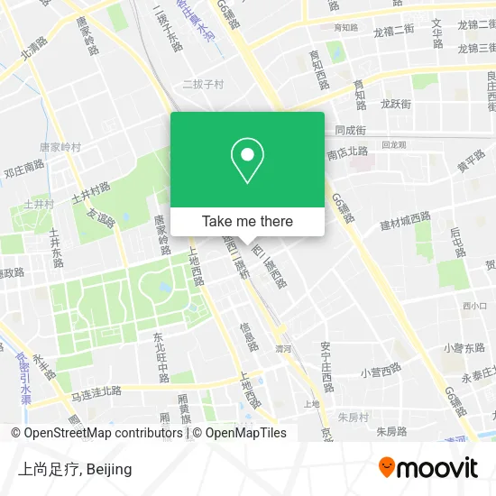 上尚足疗 map