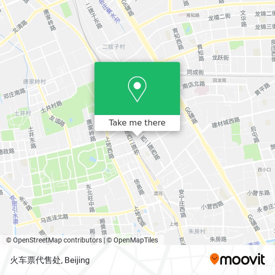 火车票代售处 map