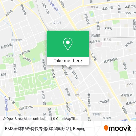 EMS全球邮政特快专递(辉煌国际站) map
