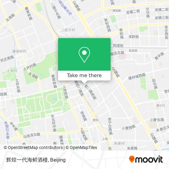 辉煌一代海鲜酒楼 map