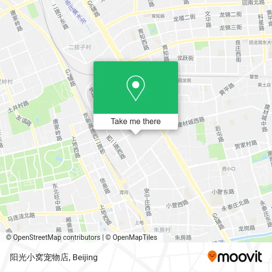 阳光小窝宠物店 map