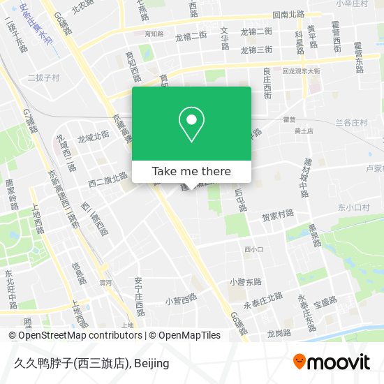 久久鸭脖子(西三旗店) map