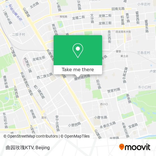 曲园玫瑰KTV map