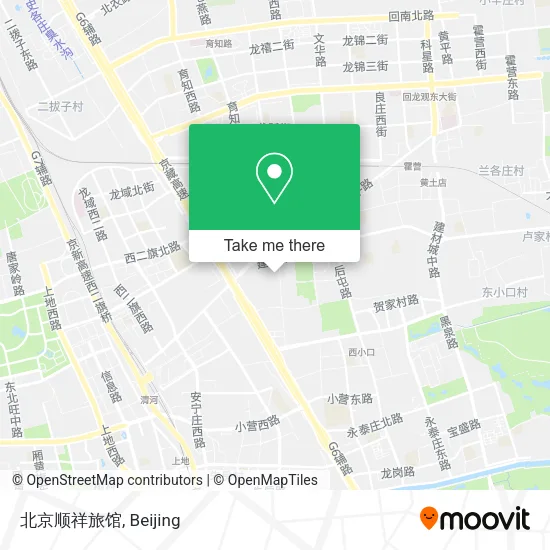北京顺祥旅馆 map