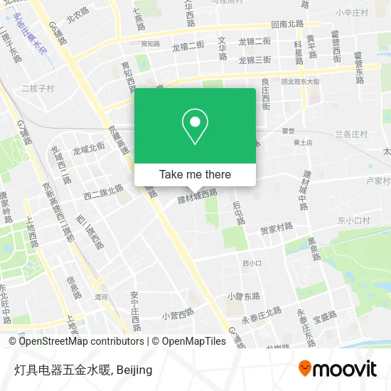 灯具电器五金水暖 map