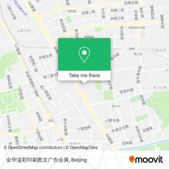 金华溢彩印刷图文广告会展 map
