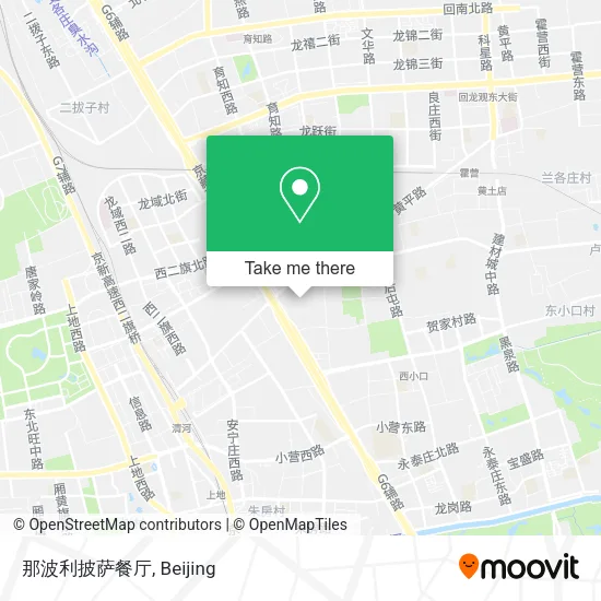 那波利披萨餐厅 map