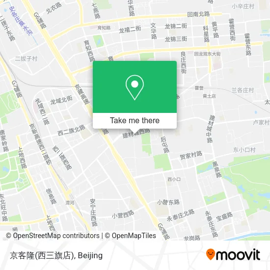京客隆(西三旗店) map
