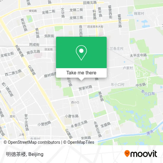 明德茶楼 map