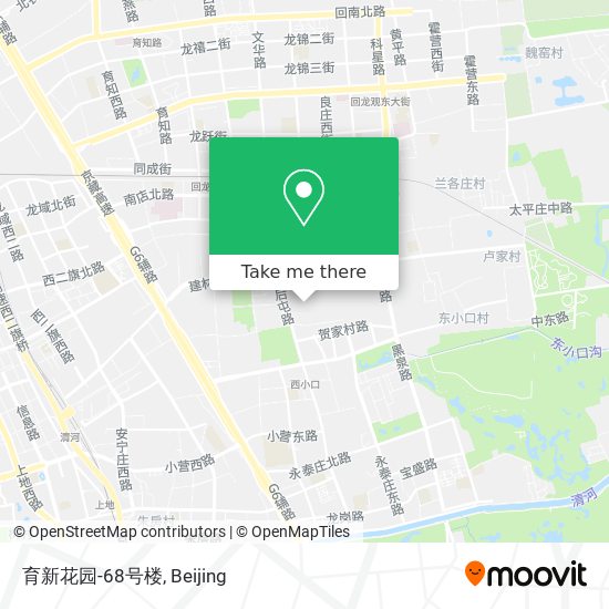 育新花园-68号楼 map