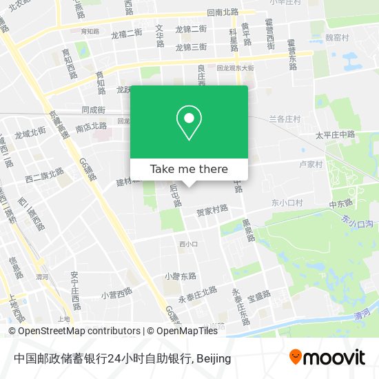 中国邮政储蓄银行24小时自助银行 map
