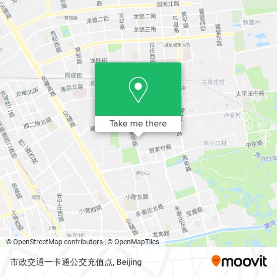 市政交通一卡通公交充值点 map