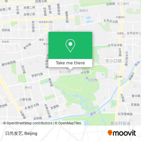 日尚发艺 map
