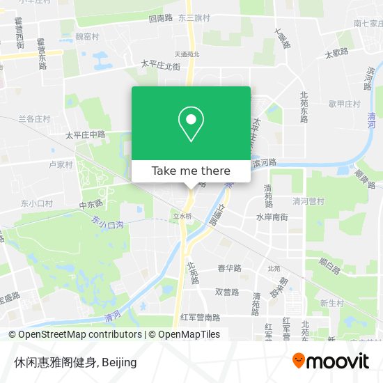 休闲惠雅阁健身 map
