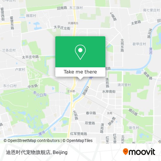 迪恩时代宠物旗舰店 map