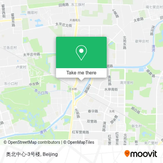 奥北中心-3号楼 map