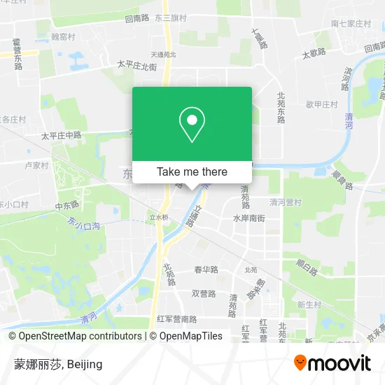 蒙娜丽莎 map