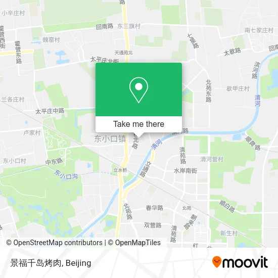 景福千岛烤肉 map