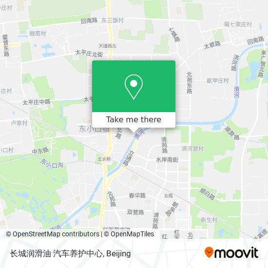 长城润滑油 汽车养护中心 map