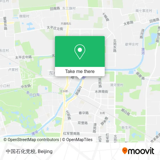 中国石化党校 map