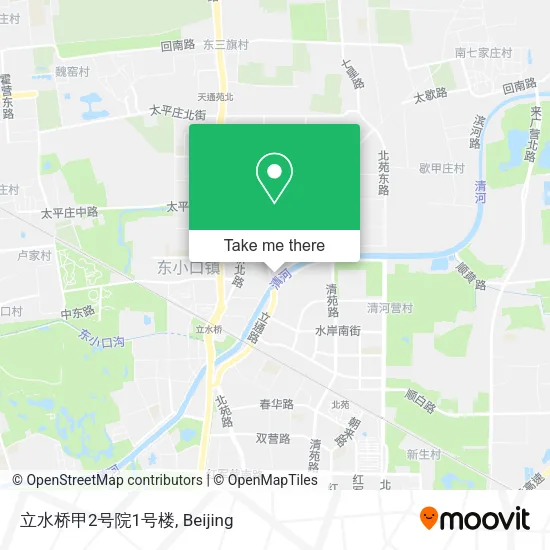 立水桥甲2号院1号楼 map