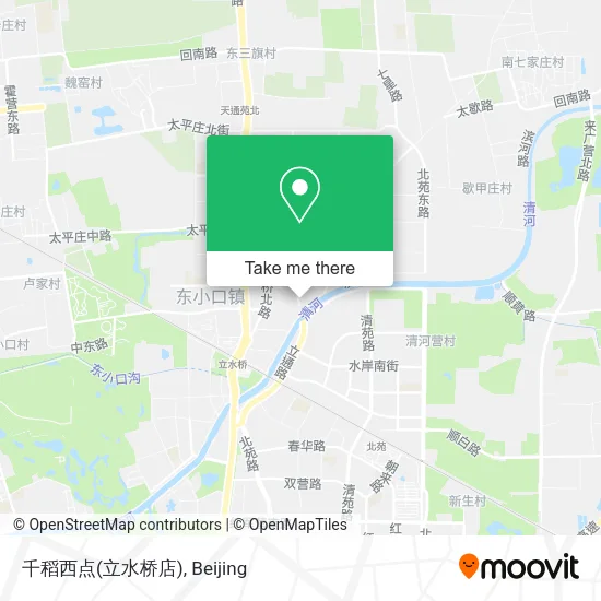 千稻西点(立水桥店) map
