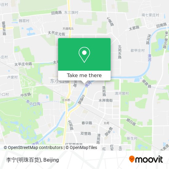 李宁(明珠百货) map