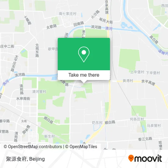 聚源食府 map